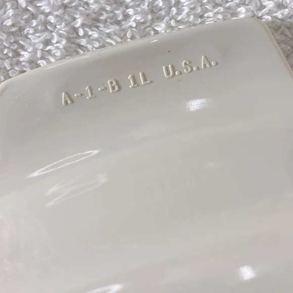 Vintage Corningware Abundance Print Casserole Dish A-1-B 1L USA - Picture 10 of 13